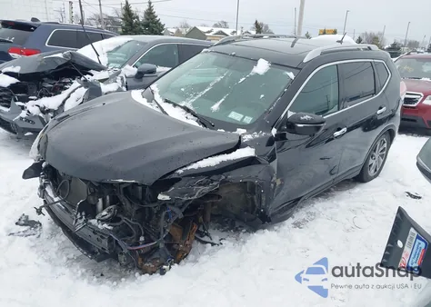 2015 Nissan Rogue Sl из США, поврежденный, VIN 5N1AT2MV9FC829729